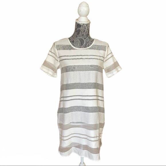NBD I’m Good Tee Dress Ivory Size Small - Picture 2 of 9